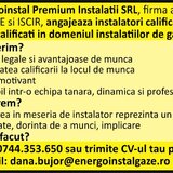 Instalatori calificati si necalificati in domeniul instalatiilor de gaze